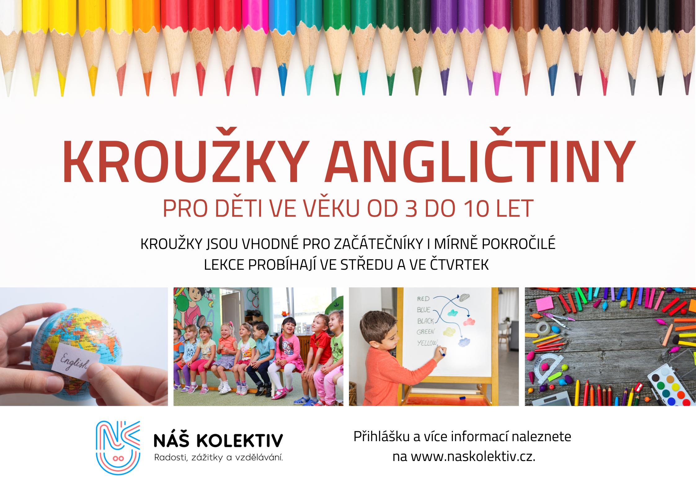 Kroužky angličtiny 2023/2024