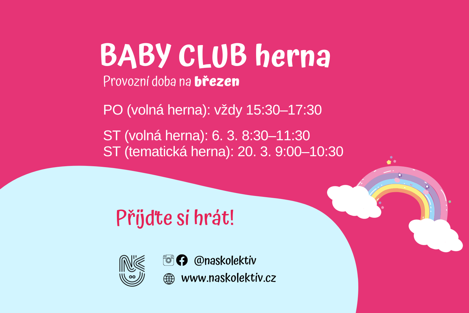 Baby Club herna v březnu